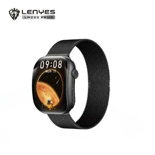 Смарт часы Lenyes LW-222 Pro3, экран 2,01 дюйма, Bluetooth 5.0,True Heart Rate, 128 МБ флэш-памяти, мониторинг сна, занятия фитнесом