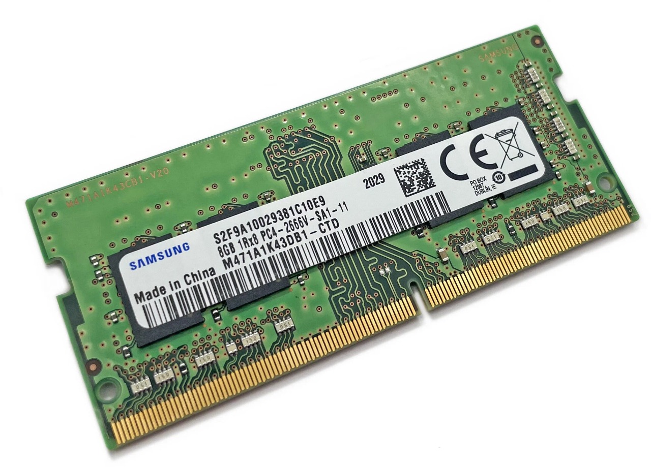 Оперативная память Samsung SODIMM 8GB (Б/У) - DDR4/2666 MHz
