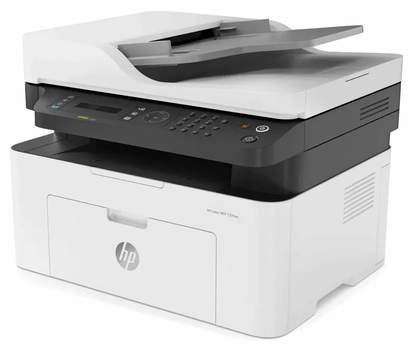 МФУ лазерное HP Laser MFP 137fnw, ч/б, А4, Wi-Fi