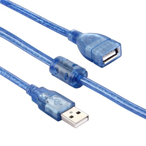 Кабель USB AM - USB AF удлин, 10м, LUX медь 2.0