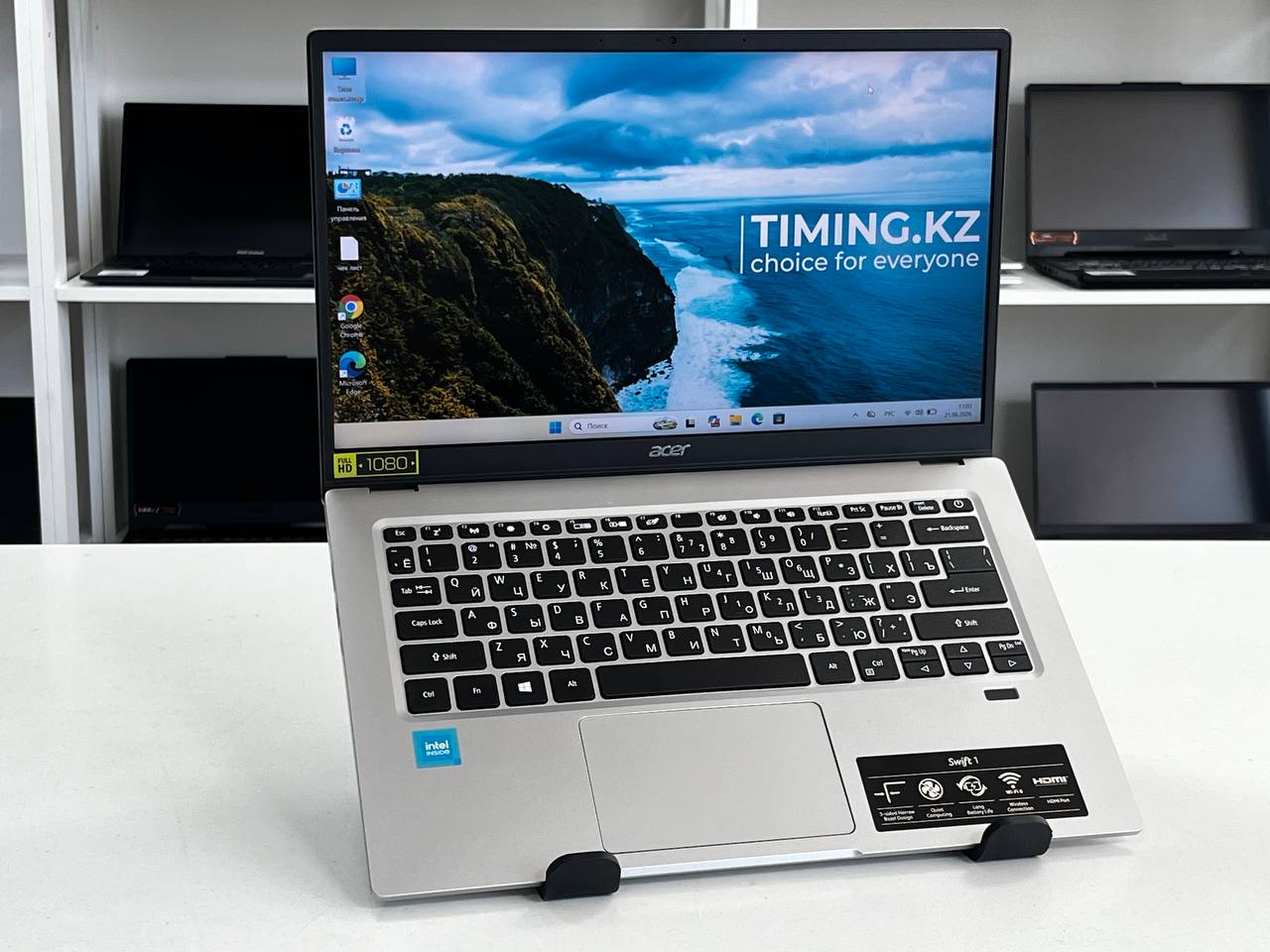 W_Ноутбук Acer Swift 1 (БУ) - 14 FHD/Celeron N4500/4GB/eMMC 128GB/UHD