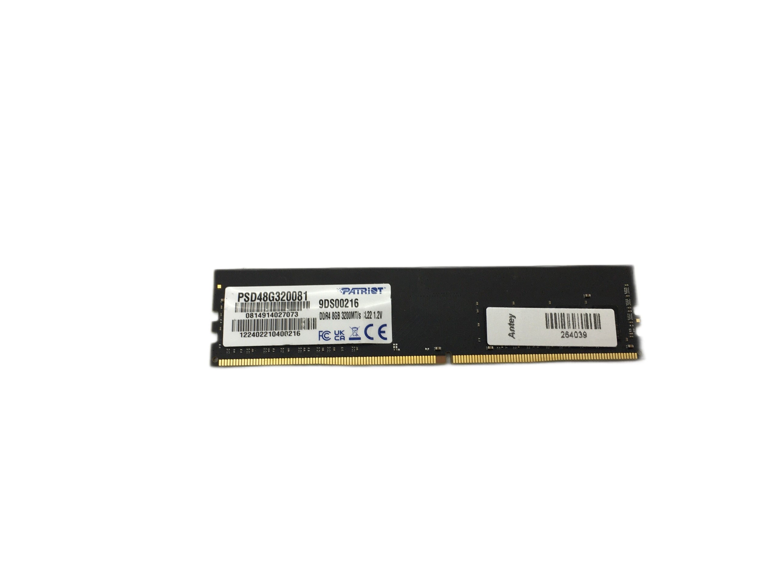 Оперативная память Patriot -  8GB/DDR 4/3200Mhz