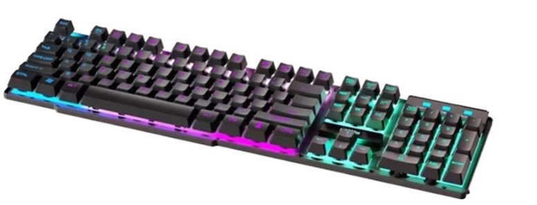 Клавиатура c подсветкой Moxom MX-KB09R, USB