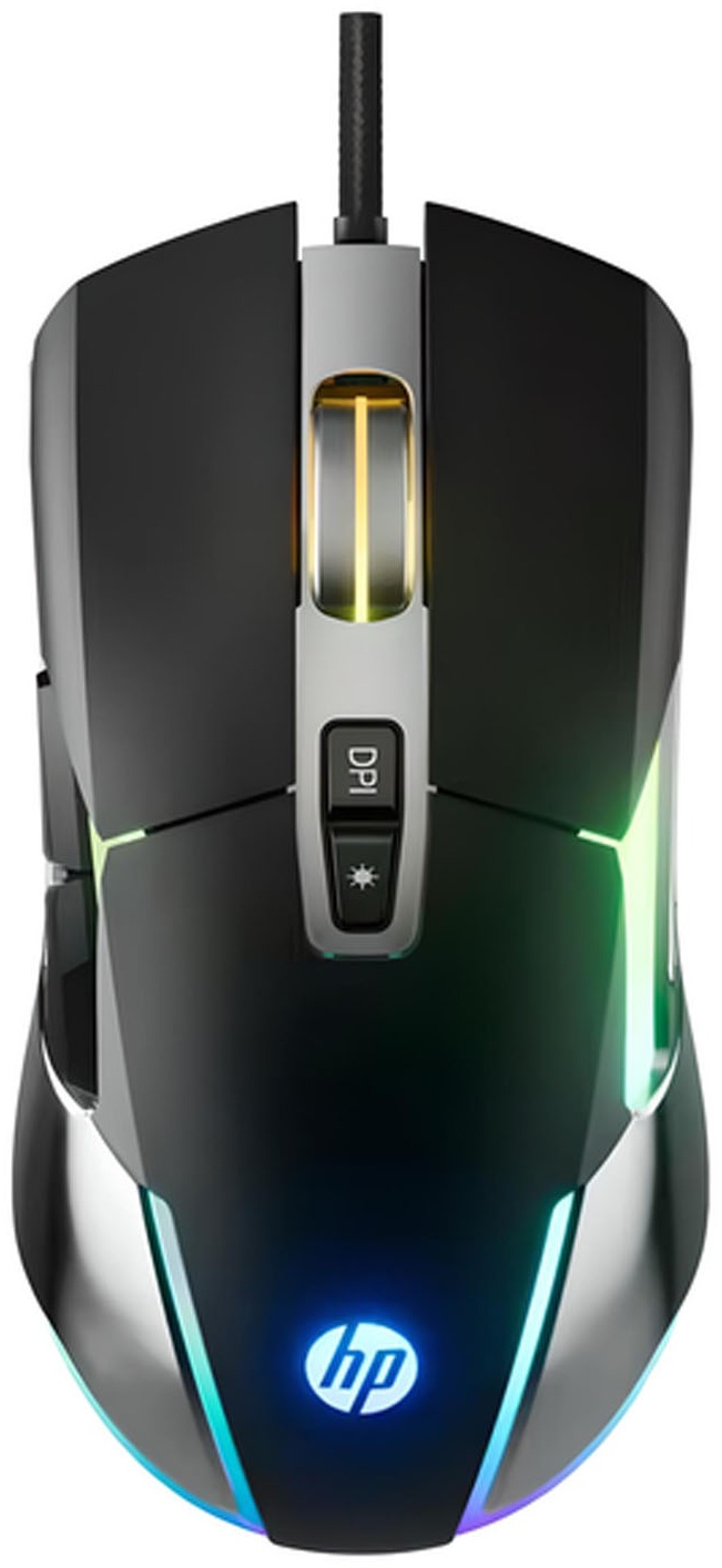 Оптическая проводная мышь HP G260, 12000PDI, 1.5м
