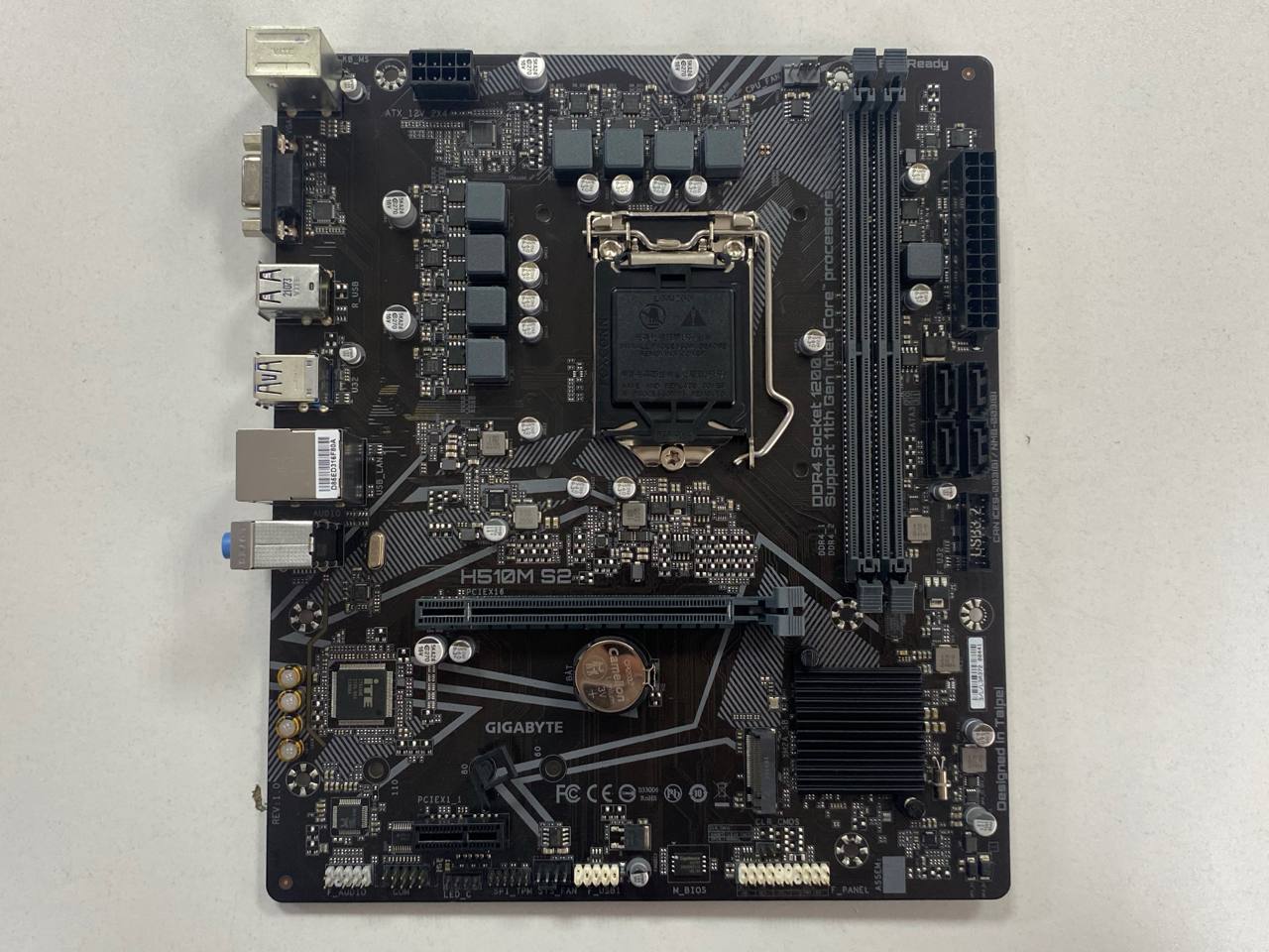 W_Материнская плата Gigabyte H510 S2 (БУ) - LGA1200/2xDDR4/M.2/PCIe