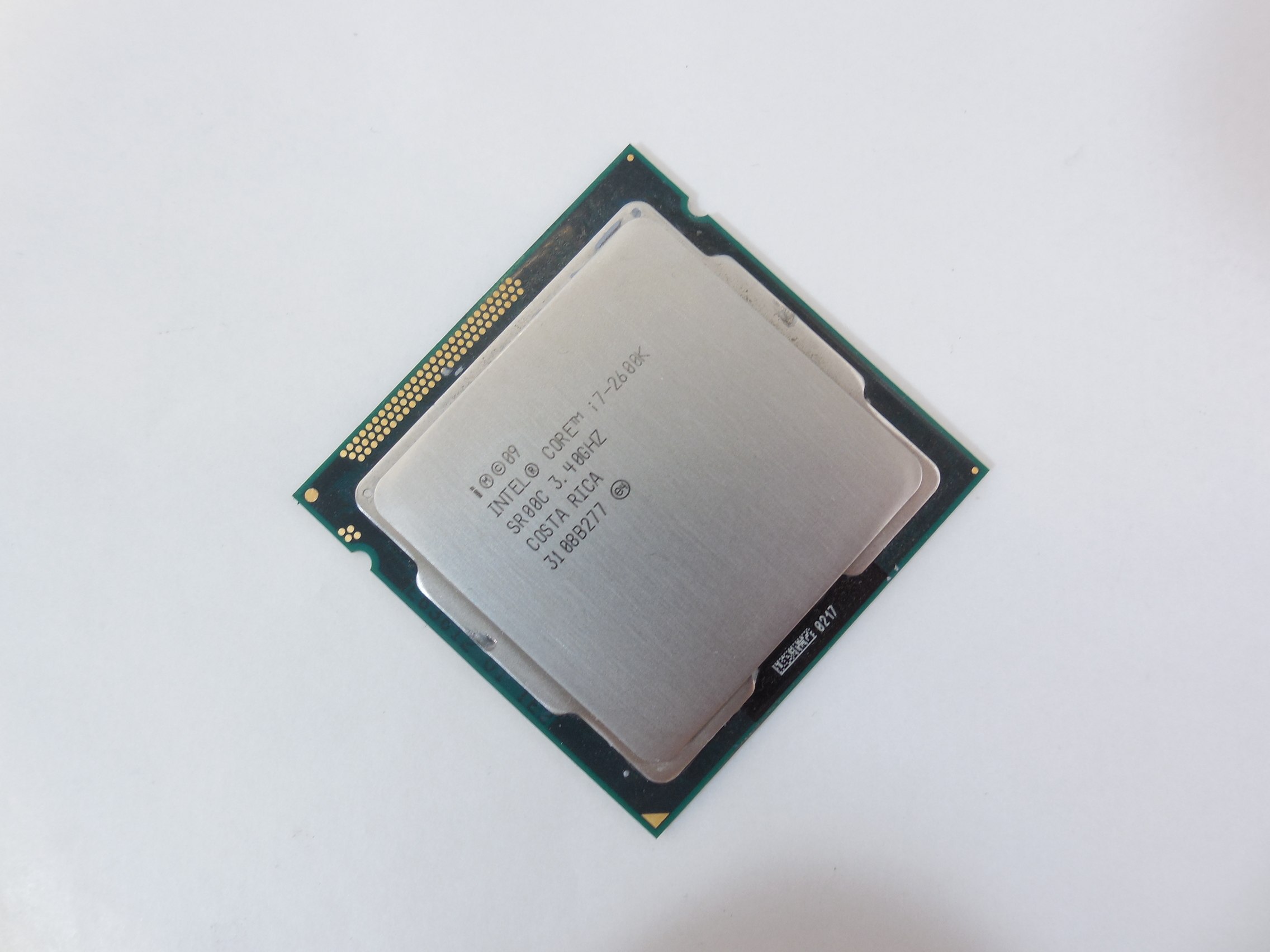 Процессор Intel Core i7-2600K (БУ) - 4 ядра/8 потоков/до 3.8GHz/LGA1155