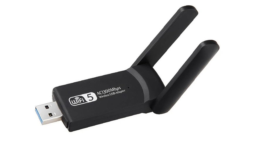 USB Wi-Fi + BT адаптер Wireless USB Adapter+BT5.0 802.11AC AC1300Mbps