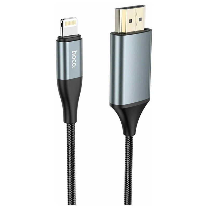 Кабель Hoco UA15, Lightning - HDMI, 2M