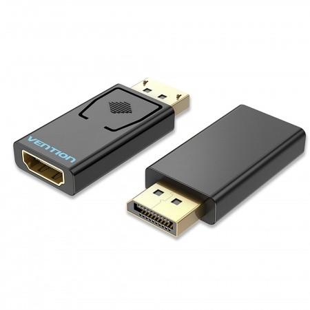 Адаптер DP на HDMI "Vention" HBKB0, ABS, пластик