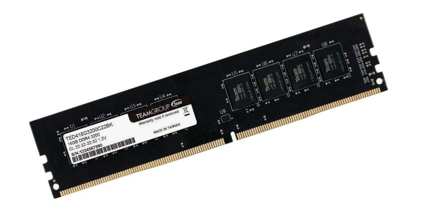 Оперативная память TeamGroup DDR4 3200MHz 16GB (Б/У) - 16GB/3200MHz/DIMM