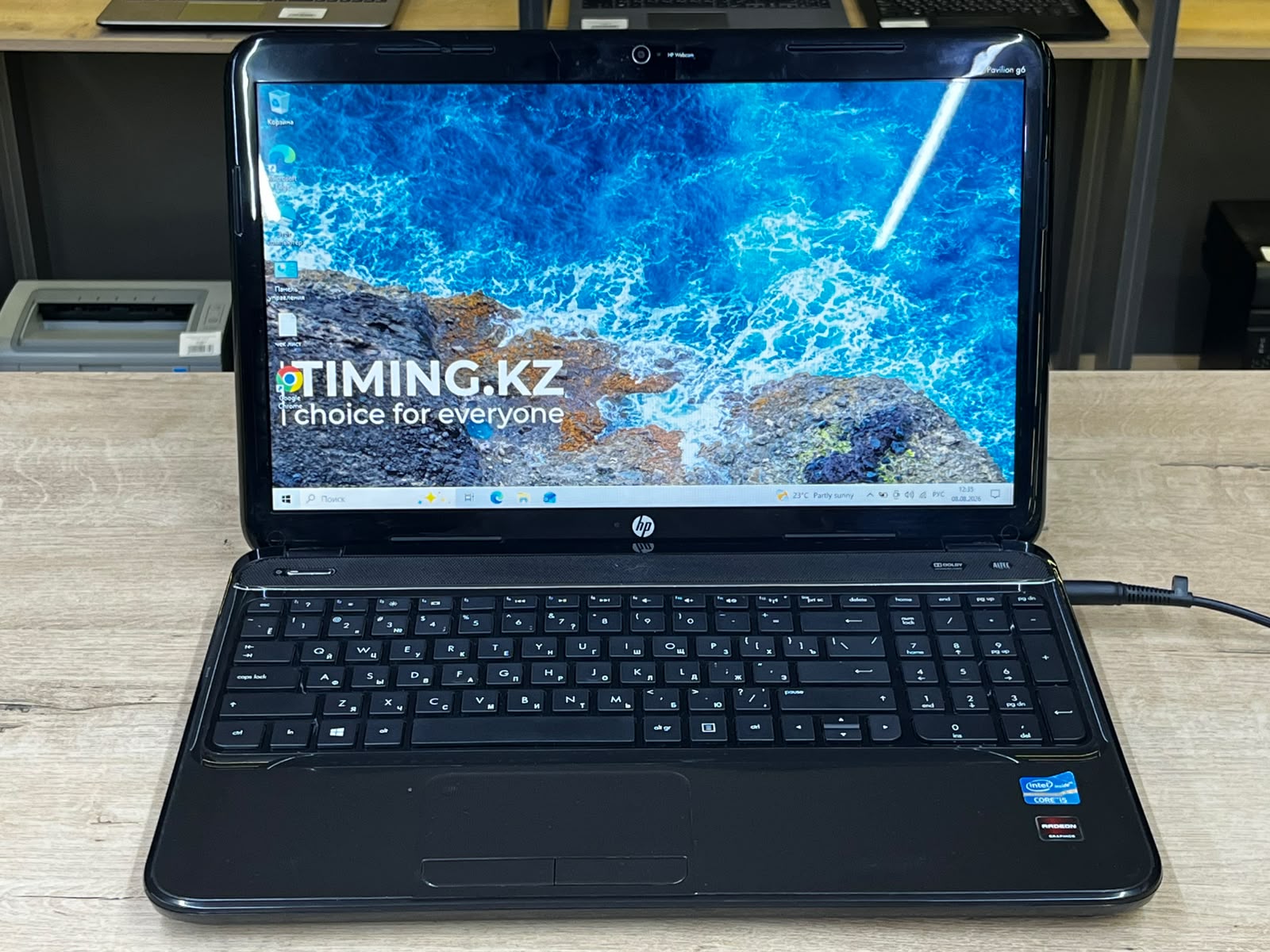 Ноутбук HP Pavilion G6 (БУ) - 15.6 HD/Core i5-3230M/6GB/SSD 128GB/HD 7600M