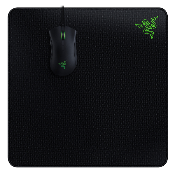 Коврик для мыши 21x25 Razer, черный оверлок