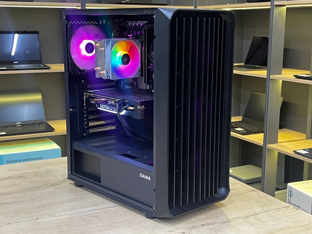 Сист блок (БУ) - Core i5-12400F/32GB/SSD 256GB + 1TB/GTX 1660 Super