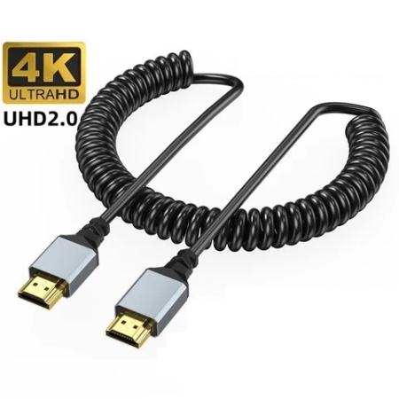 Кабель HDMI M - HDMI M, 2.0, 4K 60Hz, 2.4 м