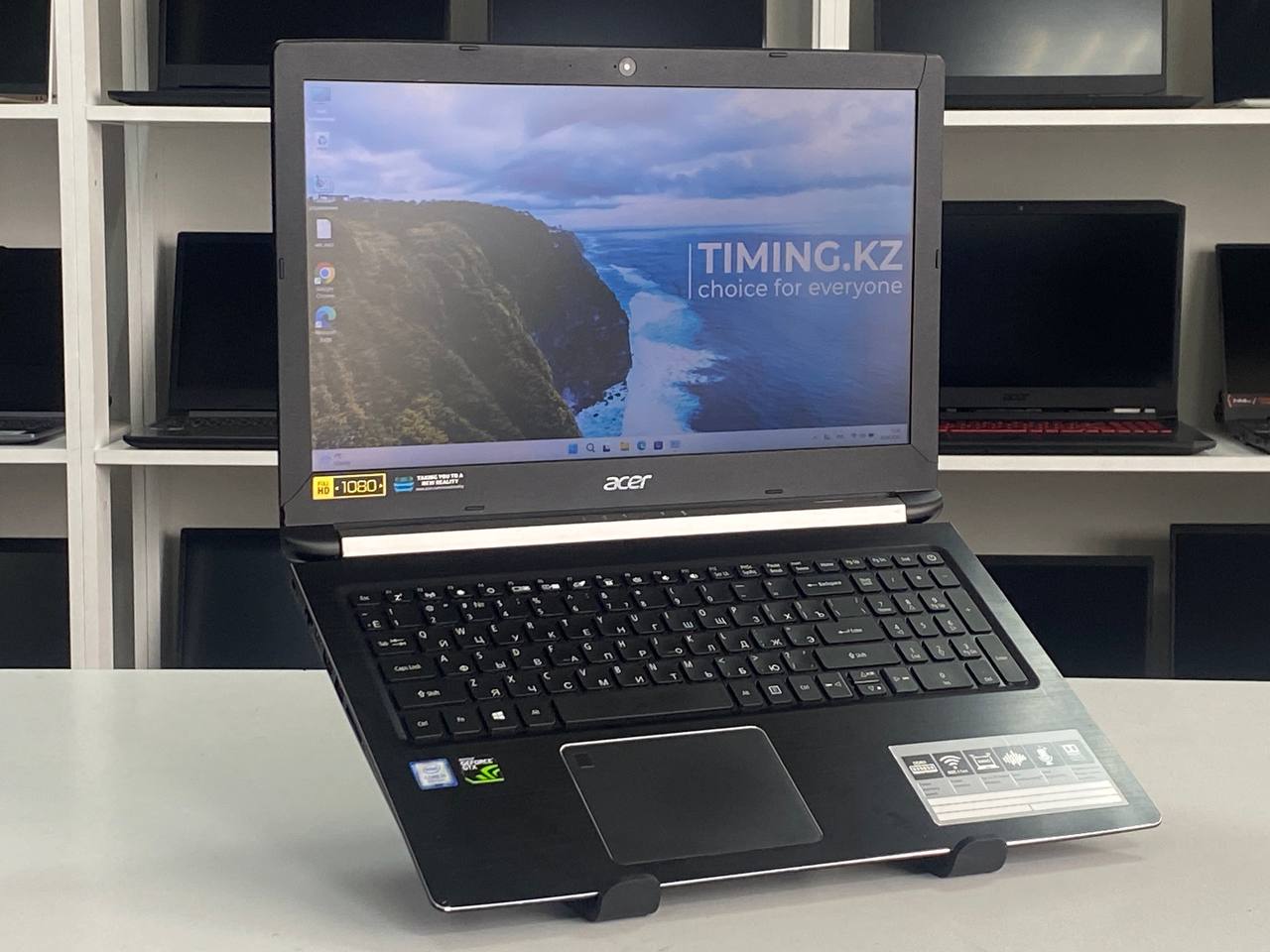 Ноутбук Acer Aspire 7 A715-72 (БУ) - 15.6 FHD/i5-8300H/8GB/SSD 256GB/GTX 1050 4GB