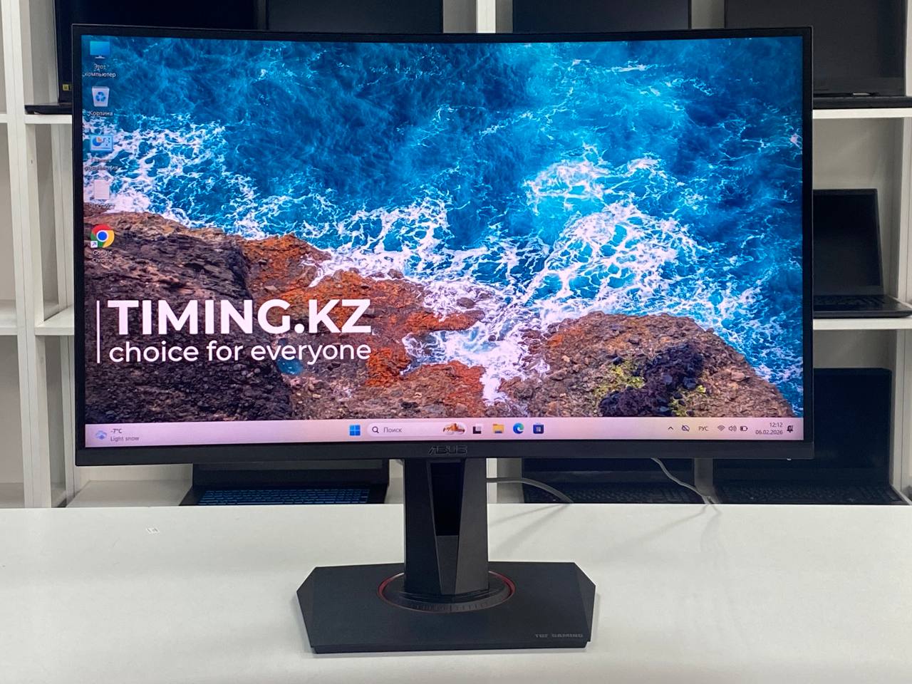 W_ 27" Монитор Asus TUF Gaming VG27W (БУ),  2560×1440, 165 Гц, VA, 1ms