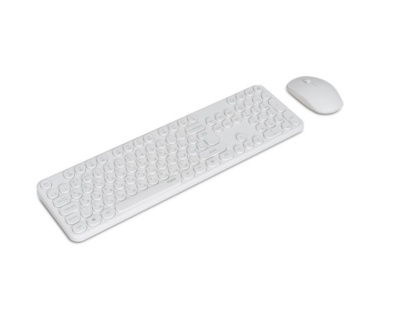 Беспроводная клавиатура и мышь в комплекте Rapoo X260S White