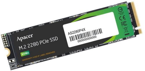 SSD накопитель 512 Gb Apacer AS2280P4, M.2, PCIe 3.0