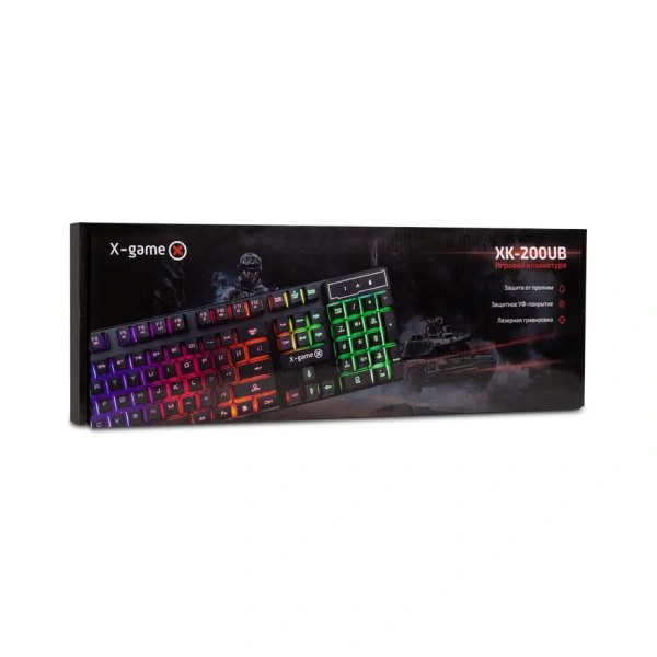 Клавиатура проводная X-Game XK-200UB