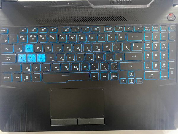 Ноутбук Asus TUF Gaming A15 (Б/У) – 15.6" FHD 144Hz /Ryzen 5 7535HS/16GB DDR5/SSD 512GB/RTX 2050