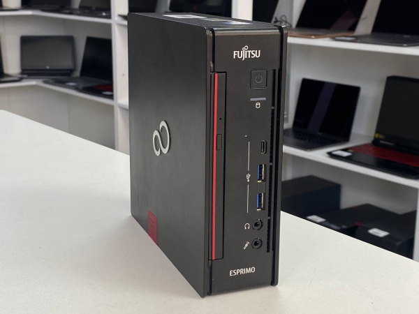 W_ Мини ПК Неттоп Fujitsu Esprimo Q957 - Core i5-7500T/16GB/SSD 256GB/UHD