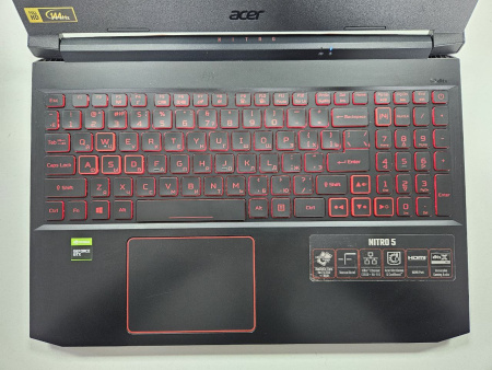 Ноутбук Acer Nitro 5 (Б/У) - 15.6 FHD 144Hz/Core i7-10750H/16GB/SSD 512GB/GTX 1650
