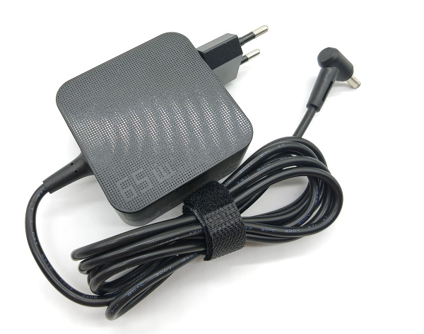 Цельный блок питания для ноутбука Asus 4.5x3.0, 19V, 3.42A, 65W, Гарантия: 6 мес