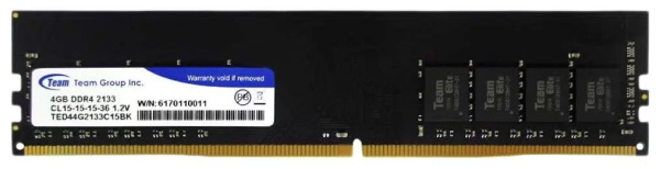 Оперативная память TeamGroup (Б/У) - 4GB DDR4 2133MHz