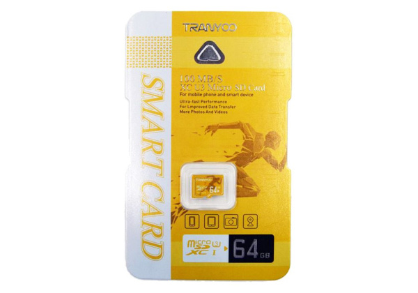 Карта памяти microSD, 64 ГБ, Strefor, Tranyoo