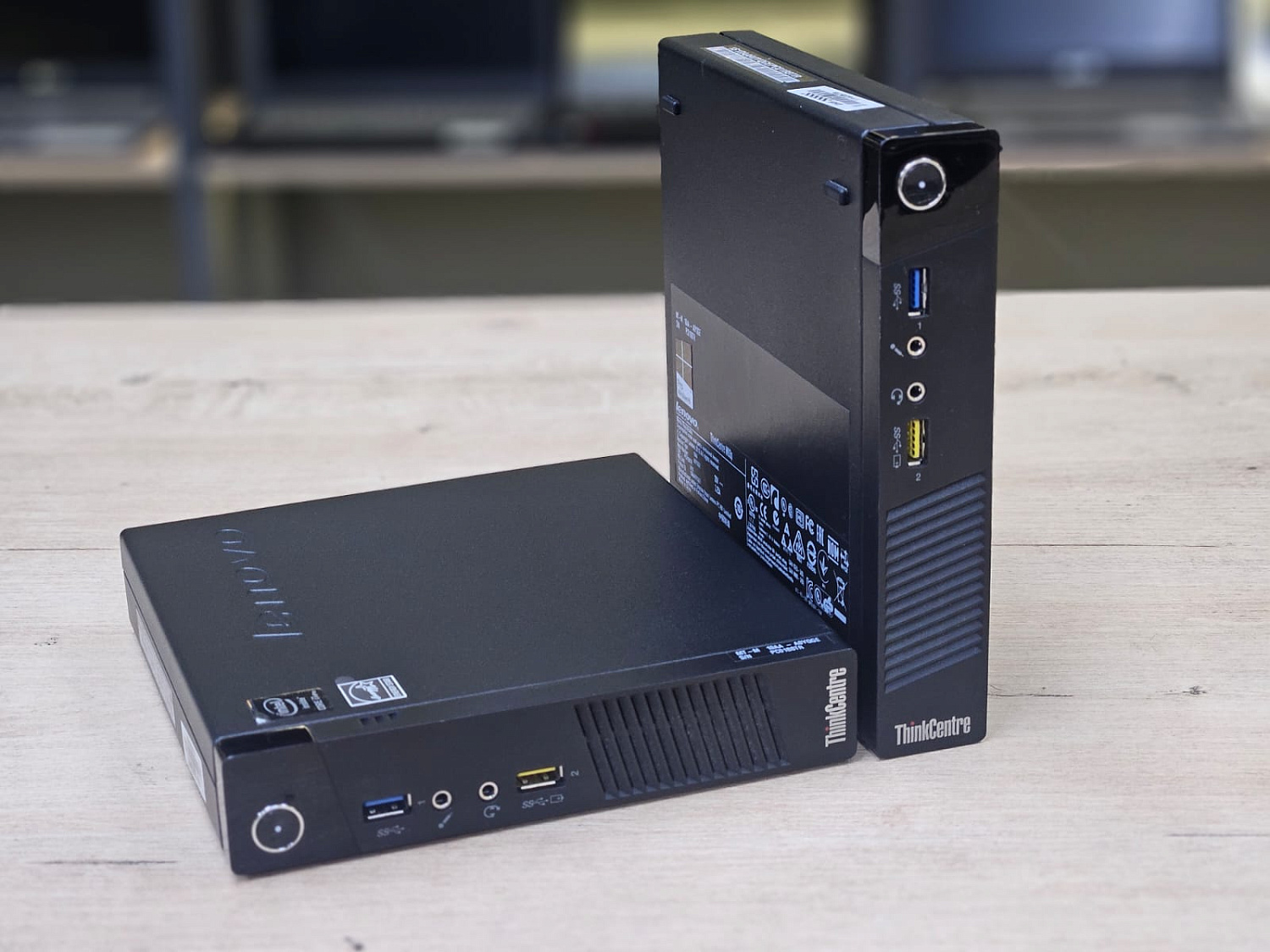 N_Мини ПК Неттоп Lenovo ThinkCentre M93 (БУ) - Core i3-4150T/4GB/SSD 128GB/Intel HD
