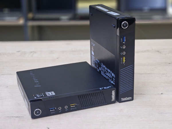 N_Мини ПК Неттоп Lenovo ThinkCentre M93 (БУ) - Core i3-4150T/4GB/SSD 128GB/Intel HD