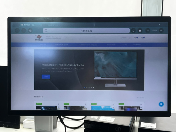Сенсорный смарт 23.8" монитор Samsung Color Display Unit QB24C-T (БУ), 1920x1080, ADS, 60Hz