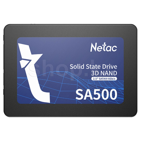SSD накопитель 480 GB Netac SA500/Radeon R5 R5SL480G, 2.5", SATA III (БУ)