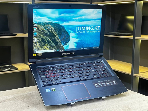 Ноутбук Acer Predator Helios 300 (БУ) - 15.6 FHD/Core i5-8300H/8GB/SSD 128GB + 1TB/GTX 1050Ti