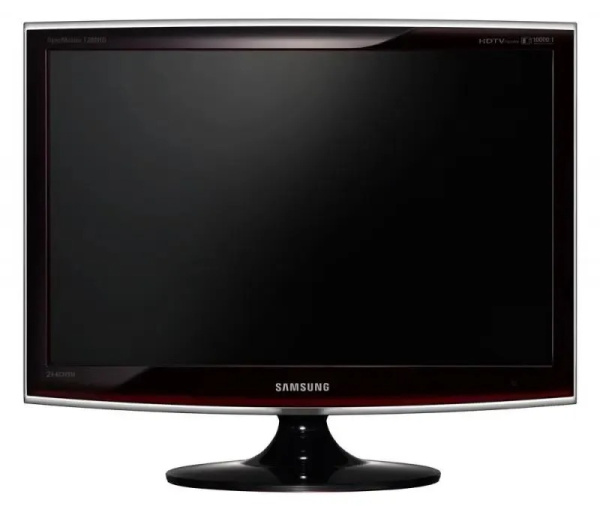 22" Монитор Samsung SyncMaster T220HD (Б/У) - 1680x1050, TN+film, бордовый и черный