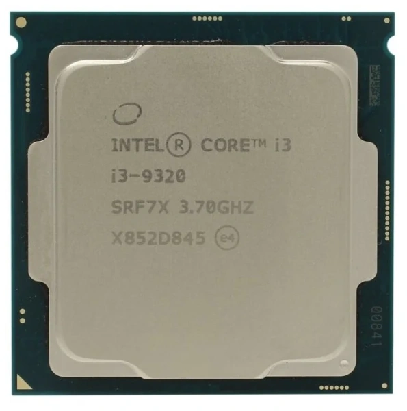 Процессор Intel Core i3-9320. 3.7 ГГц, 4 ядра, 4 потока, LGA1151, UHD (БУ)