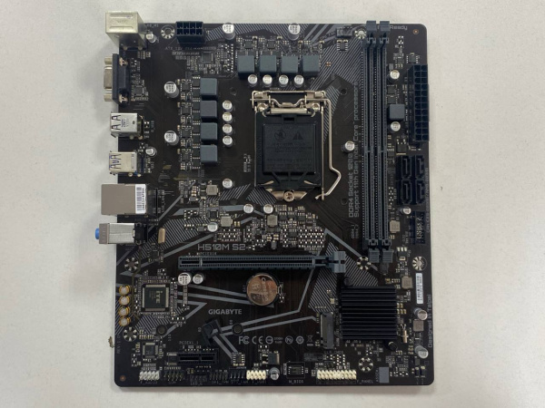 W_Материнская плата Gigabyte H510 S2 (БУ) - LGA1200/2xDDR4/M.2/PCIe