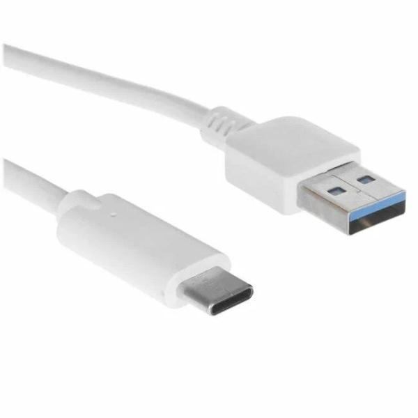 Кабель USB AM - Type C M,1 м белый