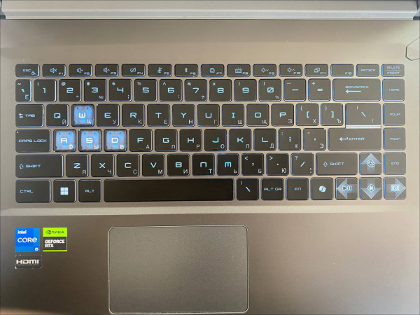 W_Ноутбук MSI Thin 15 (Б/У) – 15.6" FHD 144Hz /Core i5-13420H/16GB/SSD 512GB/RTX 4050 6GB