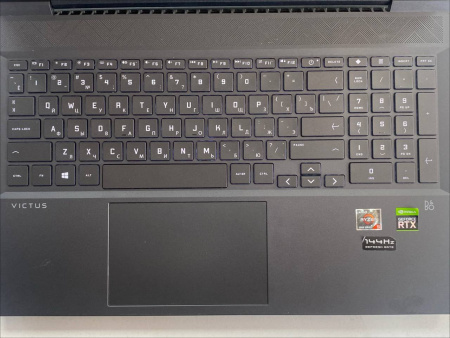 Ноутбук HP Victus 16 (Б/У) – 16" FHD 144Hz /Ryzen 5 5600H/16GB/SSD 512GB/RTX 3050