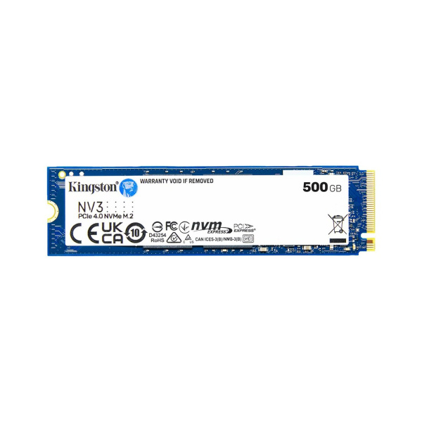 SSD накопитель Kingston NV3 500GB (БУ) - M.2 NVMe/5000MBs