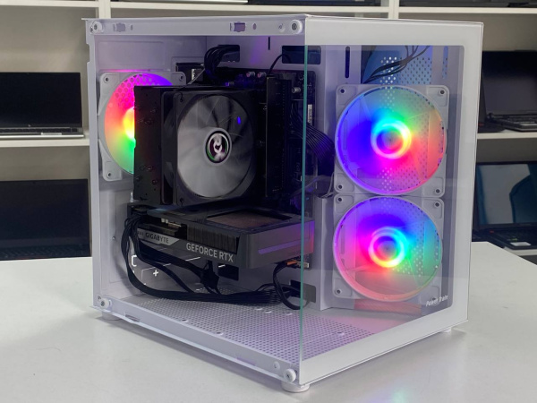 Сист блок (БУ) - Core i5-14400F/16GB/SSD 1TB/RTX 5060 8GB/Gigabyte H610M/600W