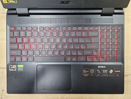 Ноутбук Acer Nitro 5(Б/У) - 15.6 FHD 144Hz/Ryzen 5 6600H/16GB/SSD 512GB/RTX 3050
