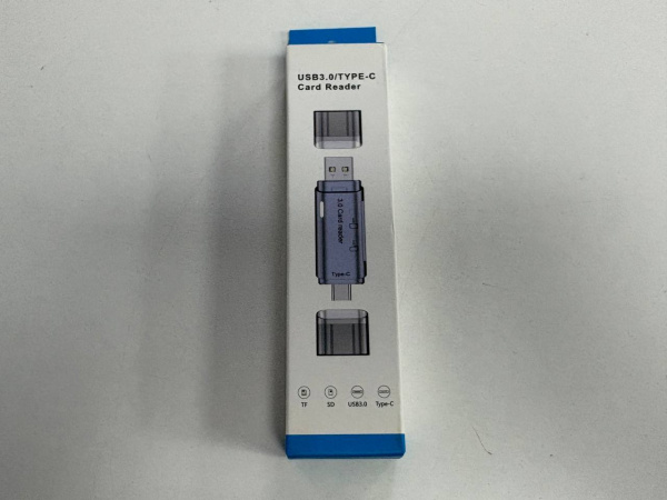 Картридер D-378 USB3.0/TYPE-C Card Reader