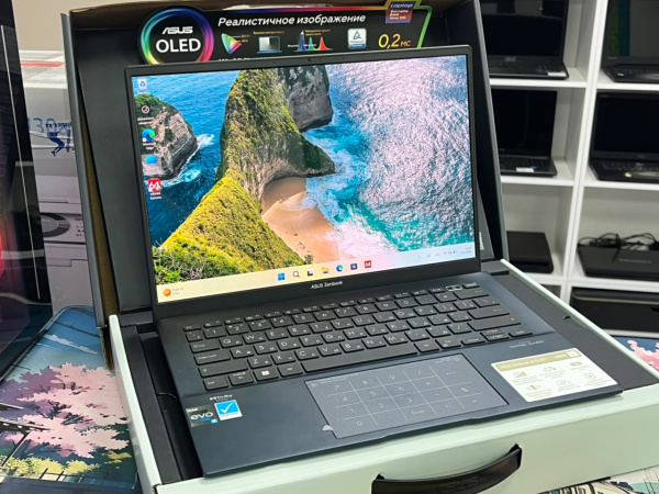 Ноутбук Asus Zenbook 14 OLED (БУ) - 14 2K 90HZ/Core i5-1240P/8GB/SSD 512GB/Iris Xe