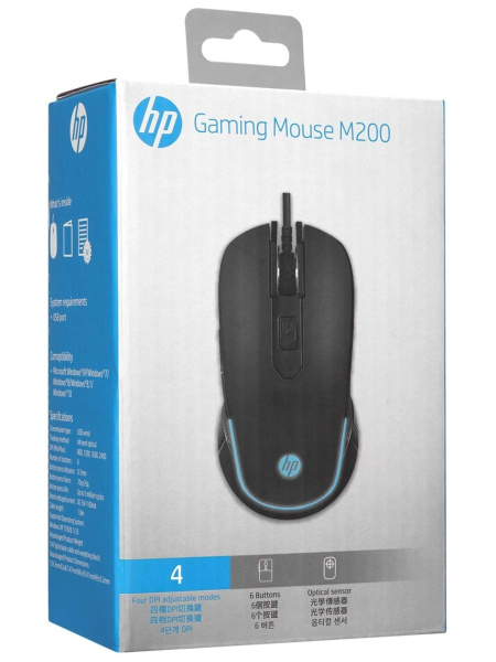 Мышь игровая HP M200