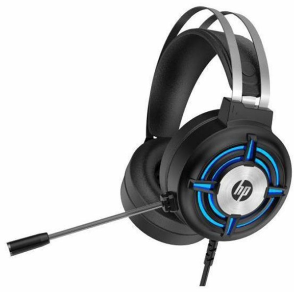 Наушник игровой HP H120G, 2м, USB, большой/мягкий микрофон