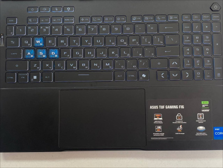 Ноутбук Asus TUF Gaming F16 – 165Hz 16.0 HD/i5-13450HX/16GB/SSD 512GB/RTX 5050 8GB