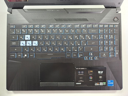 R_Ноутбук Asus TUF Gaming F15 (Б/У) - 15.6 FHD 144Hz/Core i5-11400H/16GB/SSD 512GB/RTX 3050 4GB