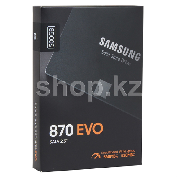 SSD накопитель 500 Gb Samsung 870 EVO, 2.5, SATA 3